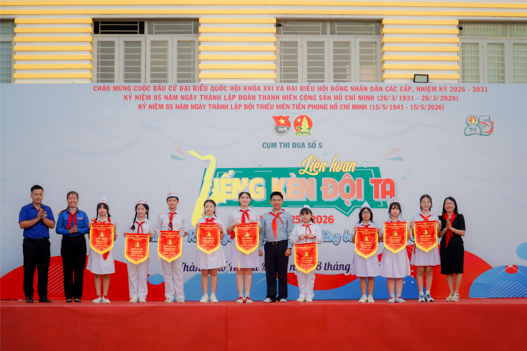 THAM GIA LIÊN HOAN  TIẾNG KÈN ĐỘI TA  NĂM 2026