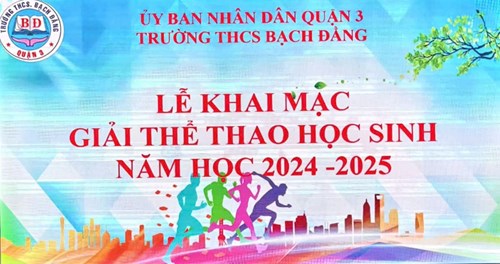 Lễ khai mạc đai hội thể thao học sinh năm học 2024-2025