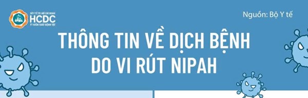 Thông tin về dịch bệnh do vi rút nipah