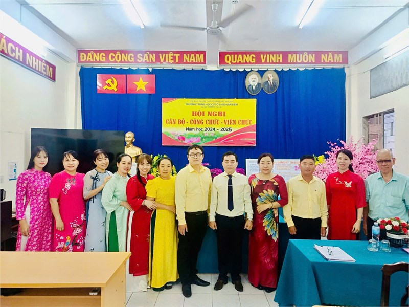 Hội nghị cán bộ công chức - viên chức năm học 2024-2025