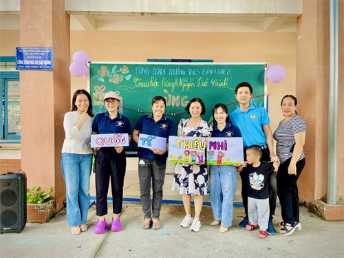 Hoạt động ngày Quốc tế Thiếu nhi 1/6 tại thcs Bình Chiểu vô cùng sôi động.