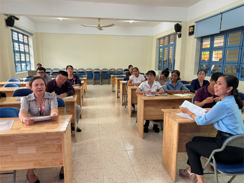 Sinh hoạt chuyên môn tổ toán lần 2 tháng 9/2024