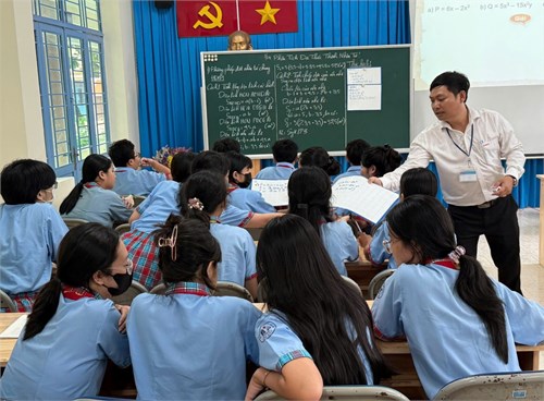 Tiết dạy mẫu với nhiều điều thú vị