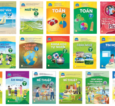 Danh mục sách giáo khoa lớp 6,7 sử dụng cho năm học 2022-2023