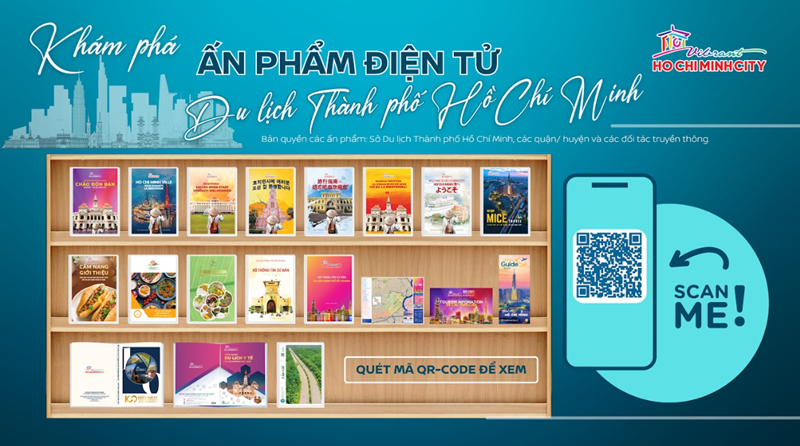 Bộ nhận diện thương hiệu du lịch, các kênh truyền thông chính thức và chuỗi phim ngắn quảng bá du lịch TPHCM