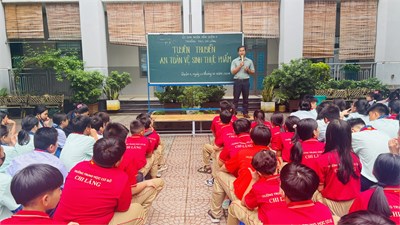 Chuyên đề “An toàn vệ sinh thực phẩm trong trường học” năm học 2024-2025.