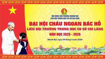 Đại hội cháu ngoan bác hồ năm học 2025 – 2026