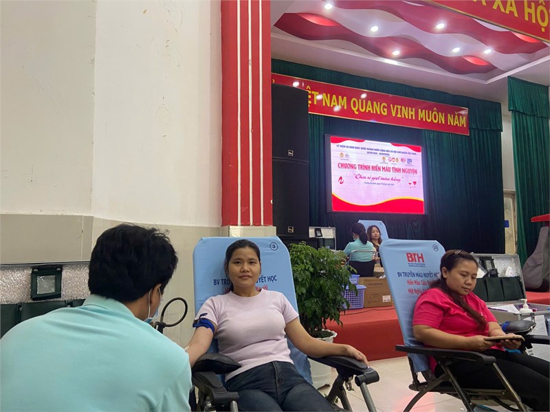 Hiến máu tình nguyện năm 2025