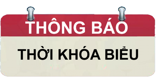 Thời khóa biểu số 2, áp dụng từ ngày 3 tháng 3 năm 2025