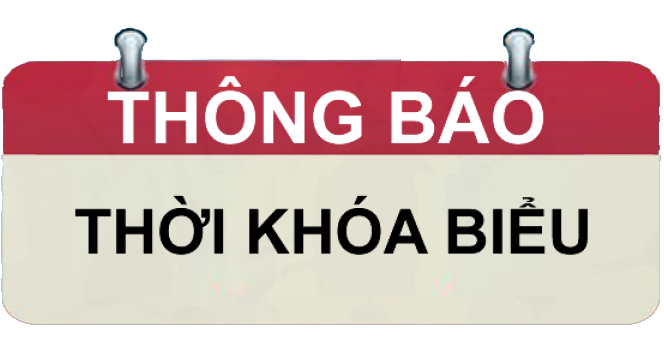 Thời khóa biểu số 2, áp dụng từ ngày 3 tháng 3 năm 2025