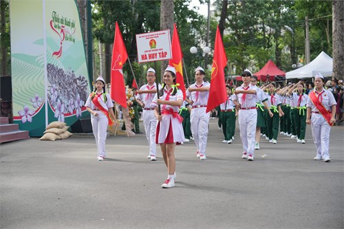 Liên đội đạt giải A Tiếng kèn Đội ta và giải nhất cụm 2 Hội thi nghi thức Đội cấp Thành phố năm học 2023-2024