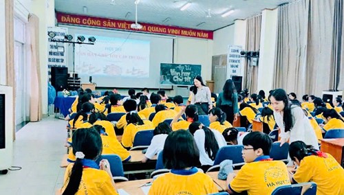 Hội thi  VĂN HAY CHỮ TỐT  cấp trường năm học 2024 - 2025