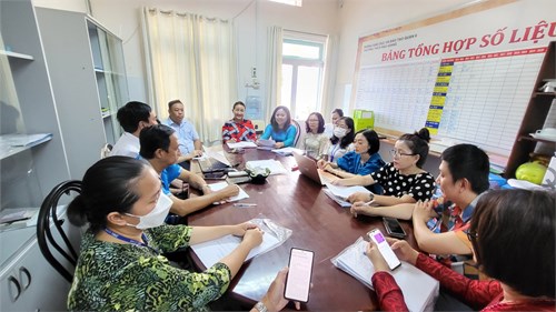 Ngày 18/3/2024 trường THCS Hậu Giang tổ chức họp Hội đồng đề xuất lựa chọn SGK lớp 9, năm học 2024-2025.