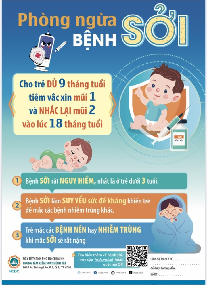 Phòng ngừa bệnh Sởi