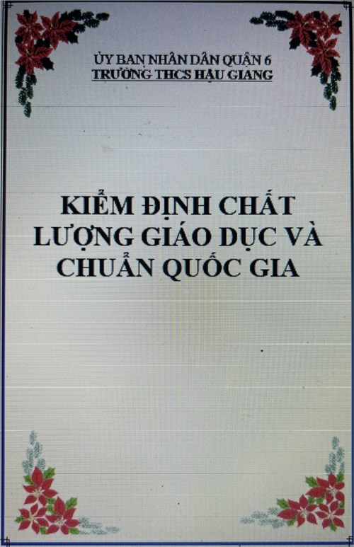 Kế hoạch cải tiến chất lượng giáo dục năm học 2023-2024
