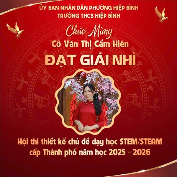 Hội thi  Thiết kế chủ đề dạy học STEM/STEAM cấp Thành phố Hồ Chí Minh năm học 2025-2026.