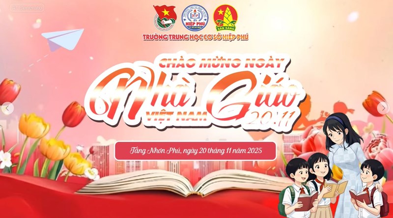 🎓 Lễ Kỷ Niệm 43 Năm Ngày Nhà Giáo Việt Nam 20/11/1982 - 20/11/2025  🎓