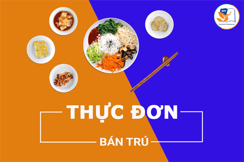 Thực đơn bán trú từ ngày 30/03/2026 đến 04/04/2026