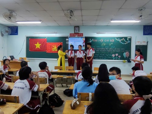 Ngày 23 tháng 9 năm 2024, Liên đội Trường Trung học cơ sở Huỳnh Văn Nghệ tổ chức  Đại hội Chi đội  các lớp năm học 2024 - 2025