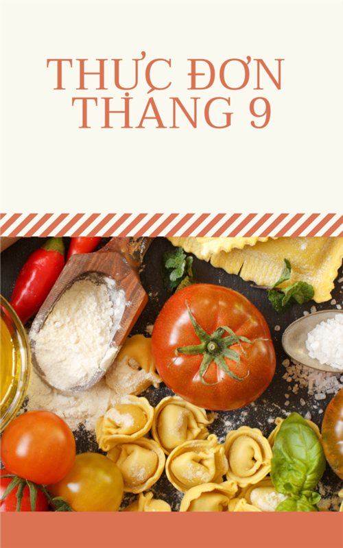 Thực đơn tháng 9