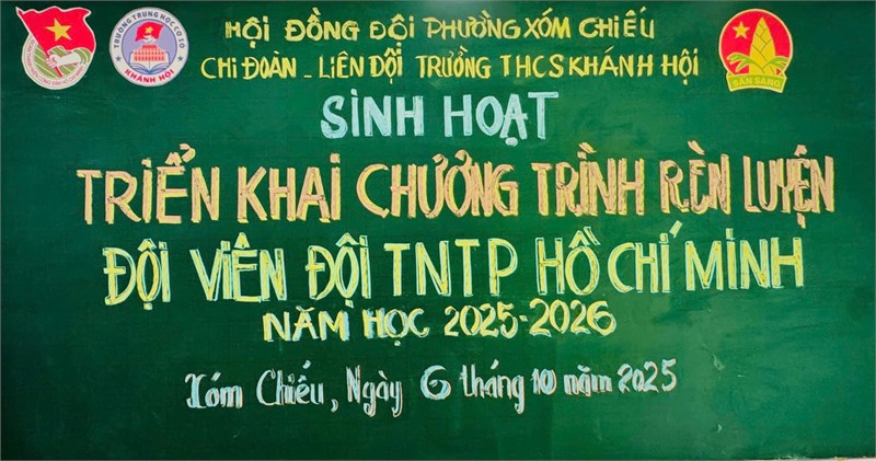 Sinh hoạt chào cờ đầu tuần ngày 06/10/2025