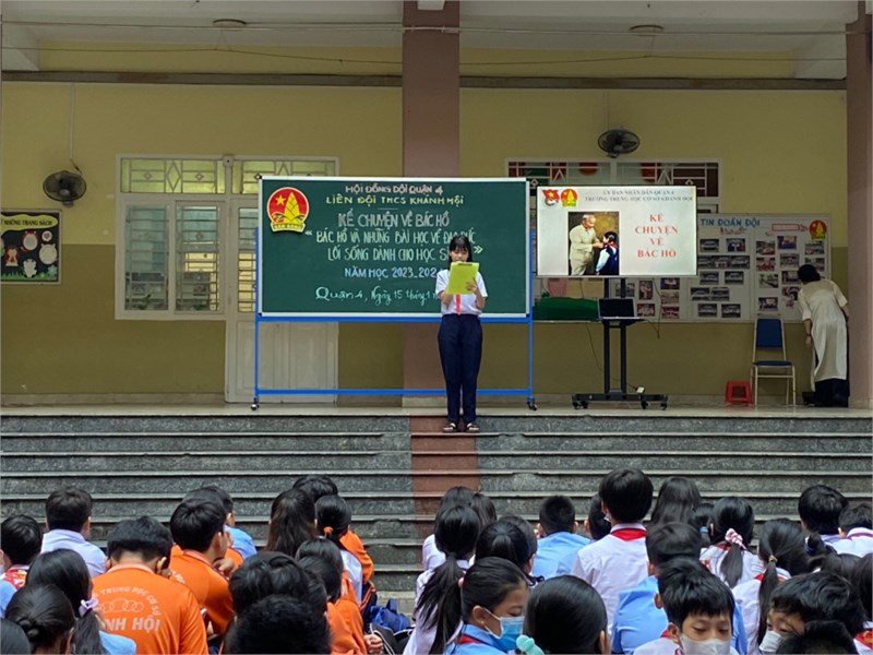 Sinh hoạt chào cờ tuần 19