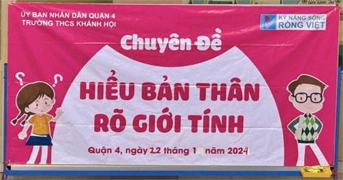 Chuyên đề:  Hiểu bản thân - Rõ giới tính 