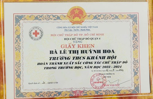 Nhà trường xin chúc mừng Cô Lê Thị Huỳnh Hoa và Cô Nguyễn Thị Mỹ Nhân