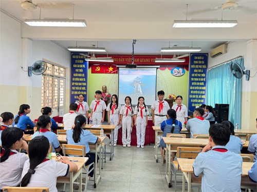 Đại hội Liên Đội Trường THCS Khánh Hội năm học 2025-2026