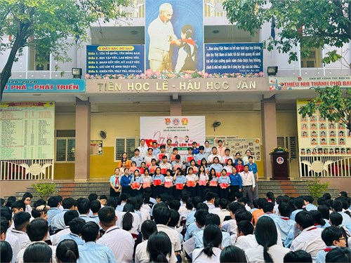 Trường THCS Khánh Hội tổ chức Sinh hoạt Kỷ niệm 95 năm ngày thành lập Đoàn TNCS Hồ Chí Minh (26/3/1931-26/3/2026).