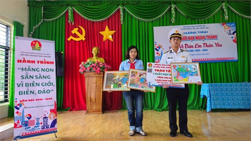 HÀNH TRÌNH MĂNG NON SẴN SÀNG VÌ BIÊN GIỚI, BIỂN, ĐẢO.
Năm học 2025-2026.