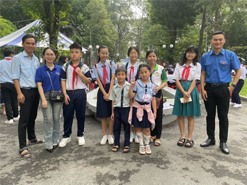 Tham gia các sân chơi trong Hội quân  Em là chiến sĩ nhỏ Điện Biên Thành phố Bác Hồ 