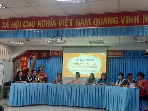 Chuyên đề: sinh hoạt chuyên môn theo hướng nghiên cứu bài học - môn ngữ văn