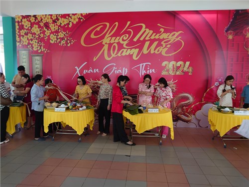 Hội Thi gói – Trưng bày bánh chưng Tết Giáp Thìn 2024