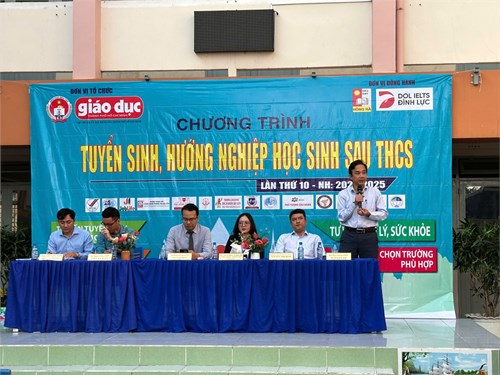 THCS Lê Lai - Chương trình Tuyển sinh hướng nghiệp sau Trung học cơ sở - Lần thứ 10 năm học 2024 - 2025