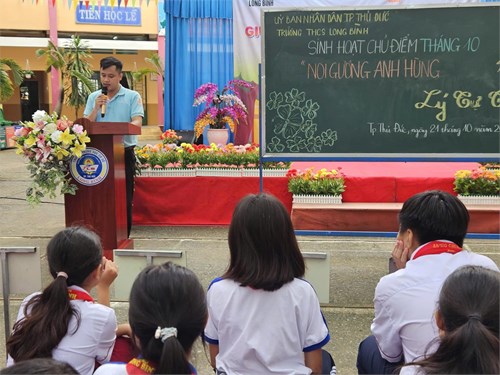 📌 sinh hoạt chủ điểm tháng 10: “noi gương anh hùng lý tự trọng” – khơi dậy lý tưởng tuổi trẻ 🇻🇳🔥