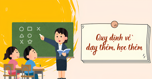 Thông tư quy định về dạy thêm, học thêm