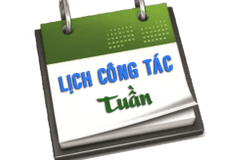 Lịch công tác từ ngày 30-03-2026 đến 05-04-2026