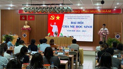 Đại Hội Đại Biểu Cha Mẹ Học Sinh NH 2024 - 2025