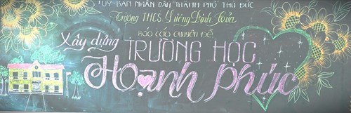 Sinh hoạt chuyên đề “Xây dựng trường học hạnh phúc”.