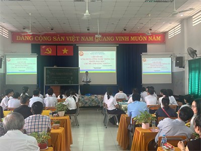 Chuyên đề  Ứng dụng công nghệ thông tin trong dạy học  chủ đề ánh sáng - KHTN 9