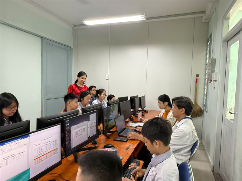 🌟 Tiết thao giảng môn Tin học tại lớp 6a1 – Sáng Tạo Cùng Bảng Biểu