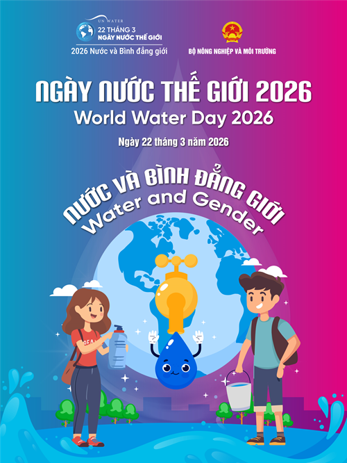 Hưởng ứng ngày nước thế giới 2026: lan tỏa thông điệp  nơi dòng nước chảy, bình đẳng nảy mầm 