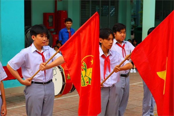 Hội thi Nghi thức Đội cấp trường năm học 2025 - 2026