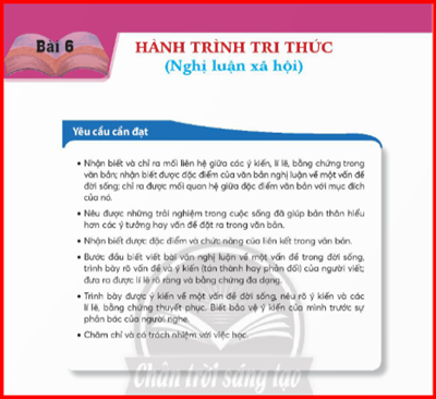Khám phá  Hành trình tri thức : Nâng tầm tư duy phản biện qua Văn nghị luận xã hội