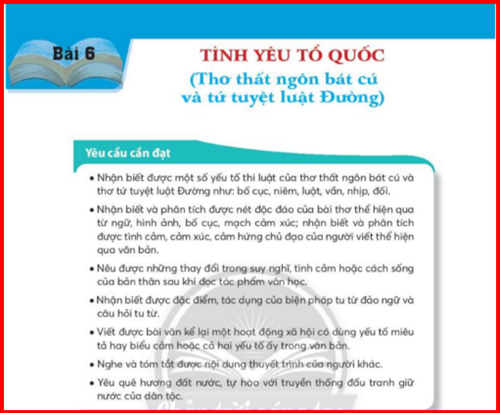 Khơi dậy hào khí dân tộc qua những vần thơ luật Đường tại bài học số 6 - Ngữ văn 8