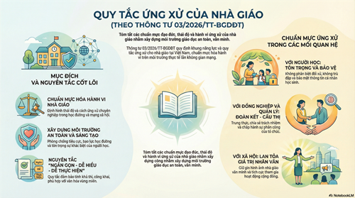 Chuẩn Mực Và Trách Nhiệm: Phổ Biến Thông Tư 03/2026/TT-BGDĐT Về Quy Tắc Ứng Xử Của Nhà Giáo