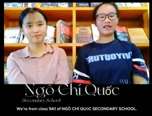 Bài dự thi #EnglishPieceofCake của em Trần Gia Khánh và Nguyễn Gia Hân - Lớp: 9A1 - Trường THCS Ngô Chí Quốc