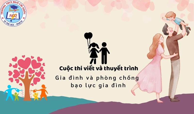 Thể lệ cuộc thi viết và thuyết trình về  Gia đình và phòng chống bạo lực gia đình 