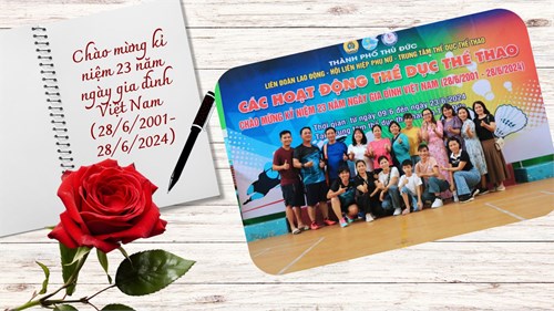 Hội thao chào mừng ngày thành lập gia đình Việt Nam (28/6/2001-28/6/2024)